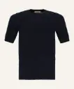 CABLE TSHIRT-NAVY