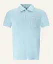TERRY POLO-TURQUOISE