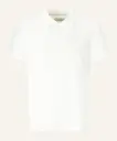 TERRY POLO-WHITE