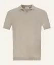 POLO NO BUTTONS SS-K4167-274048 SAND