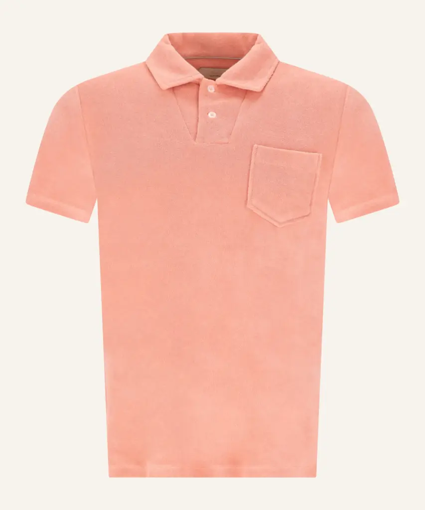 TERRY POLO-CORAL 