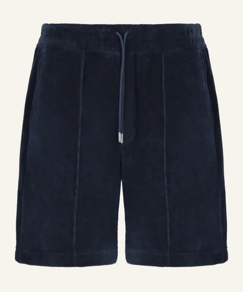 TERRY SHORT-NAVY 