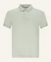 POLO SHIRT LINEN-PISTACHE